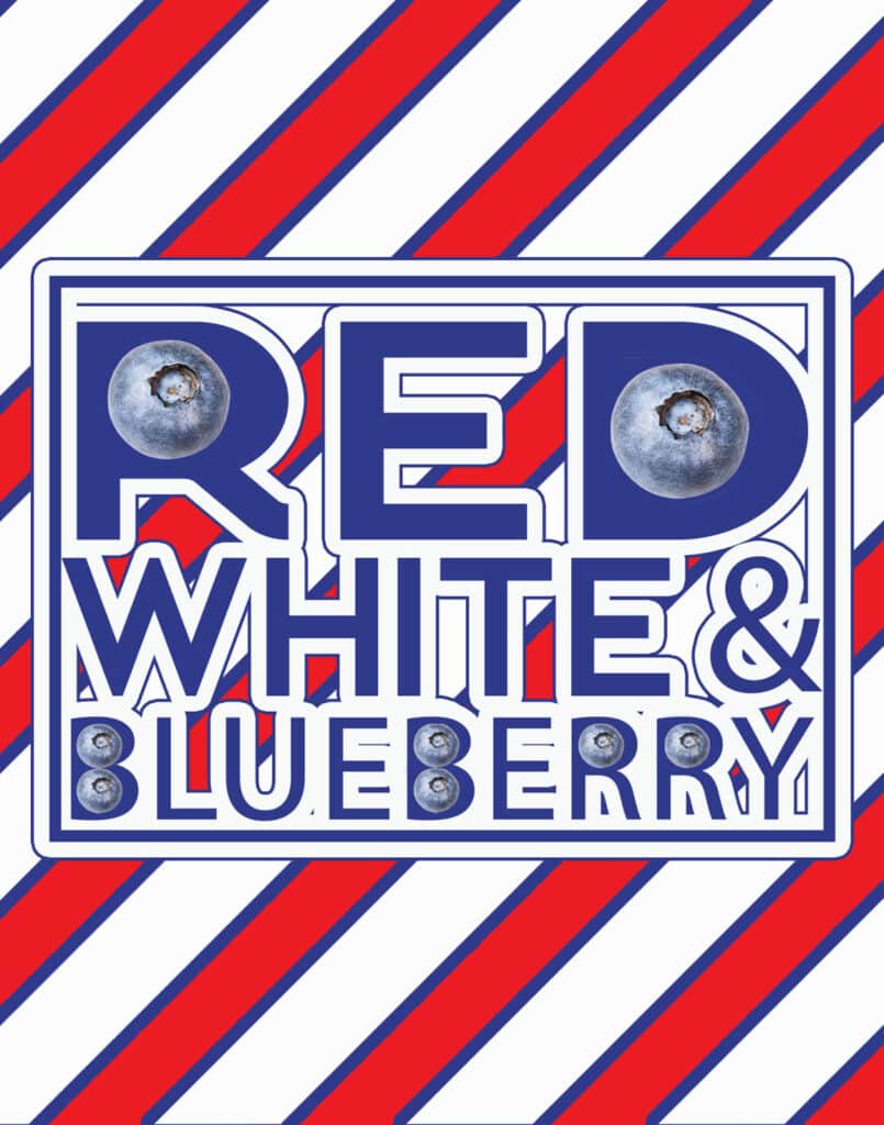 red white and blueberry