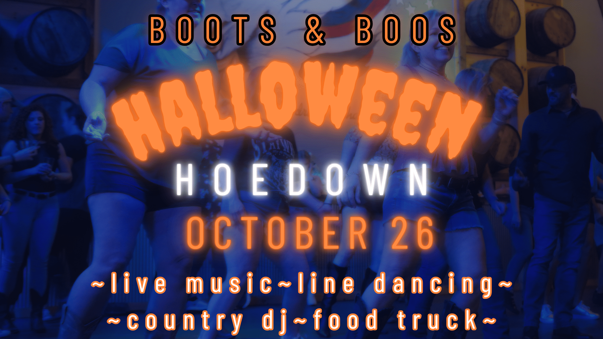 Boots Boos Halloween Hoedown October 5 2024 Freedom Brew and Shine