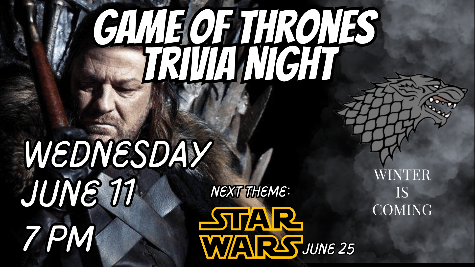 Taproom Trivia: GAME OF THRONES