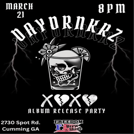 Special Event: DAYDRNKRZ Album Release Party