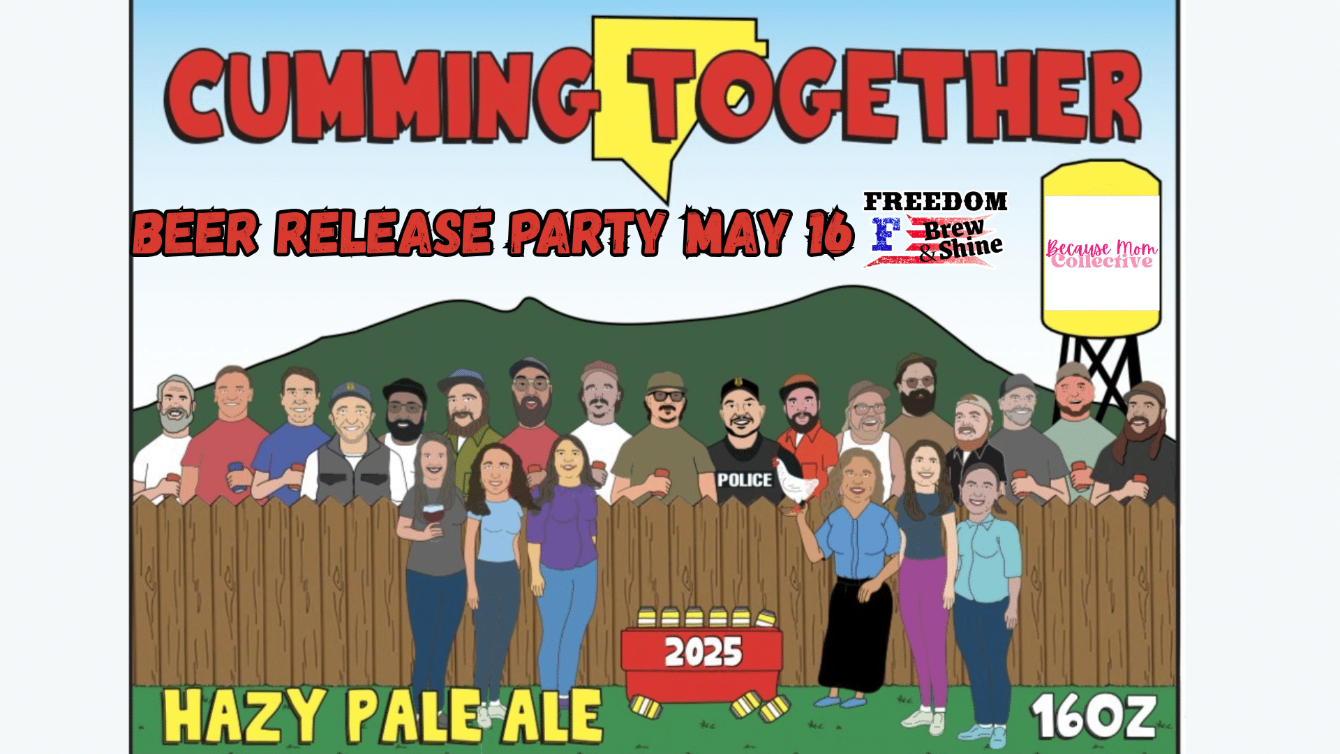 Cumming Together Beer Release Party