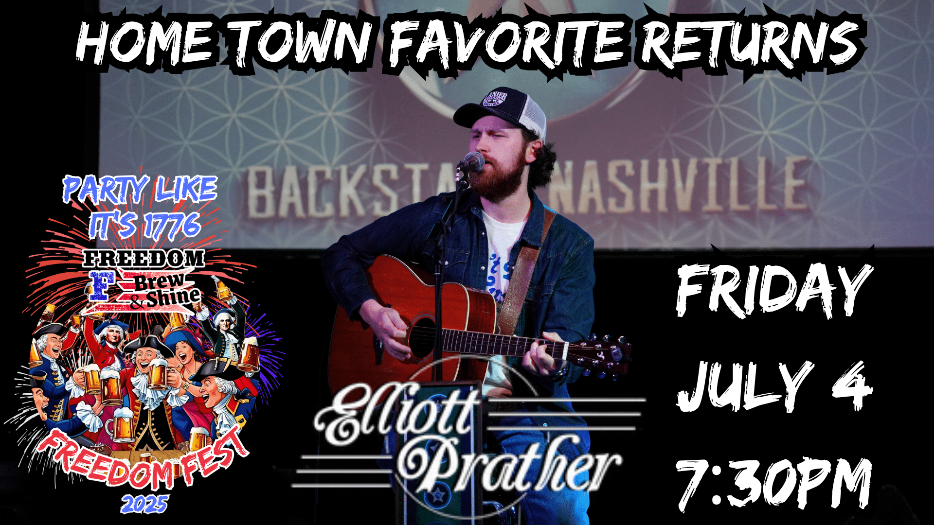 Elliott Prather w/ Band Freedom Fest 2025