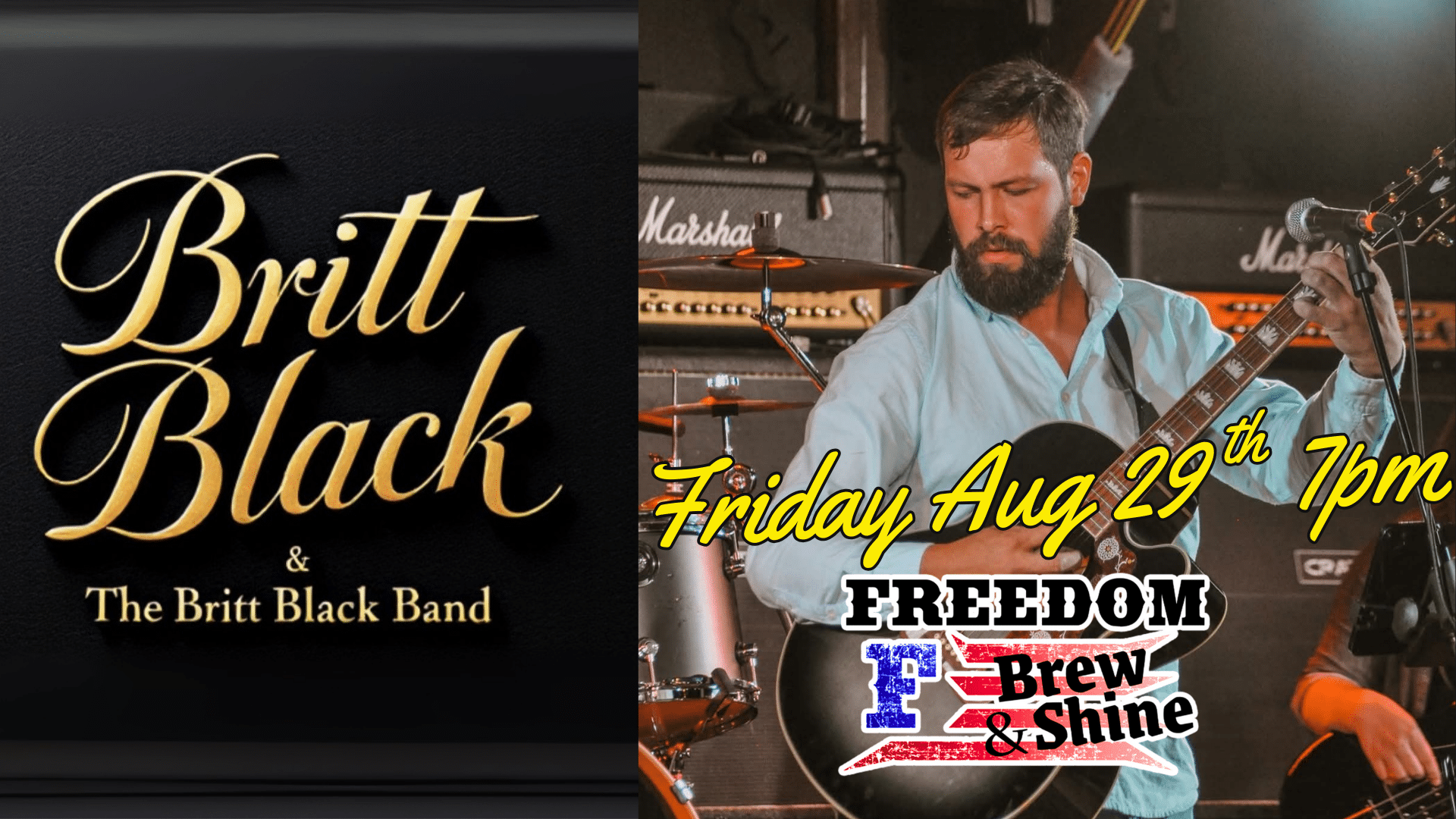 LIVE MUSIC: Britt Black and The Britt Black Band
